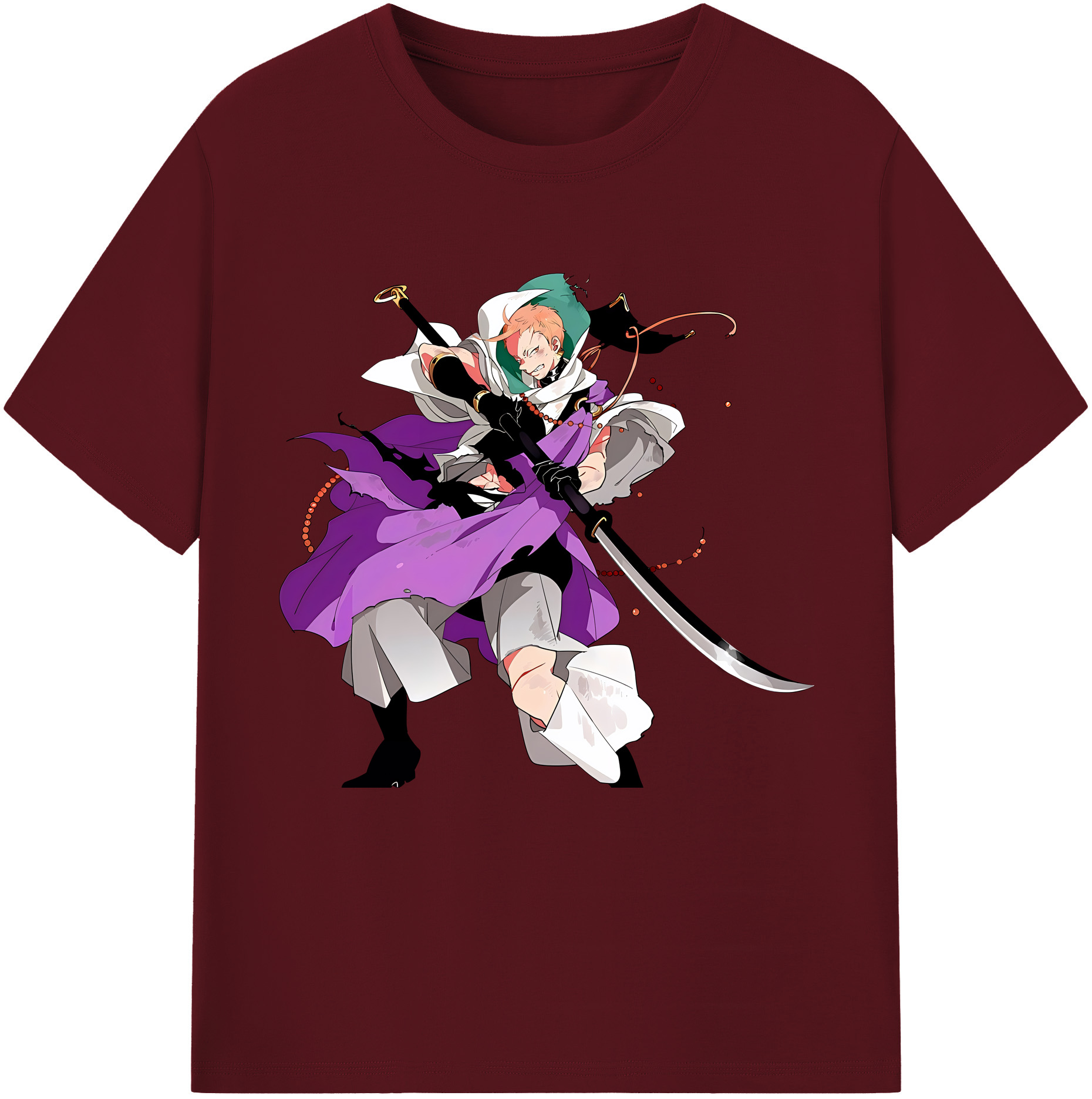 （画像用） 刀剣乱舞 Touken Ranbu 綿100％半袖Tシャツ（フロントプリント）